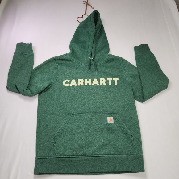 Carhartt Tops - ⭐️Women’s Carhartt Hoodie – Size Small | Cozy Green
